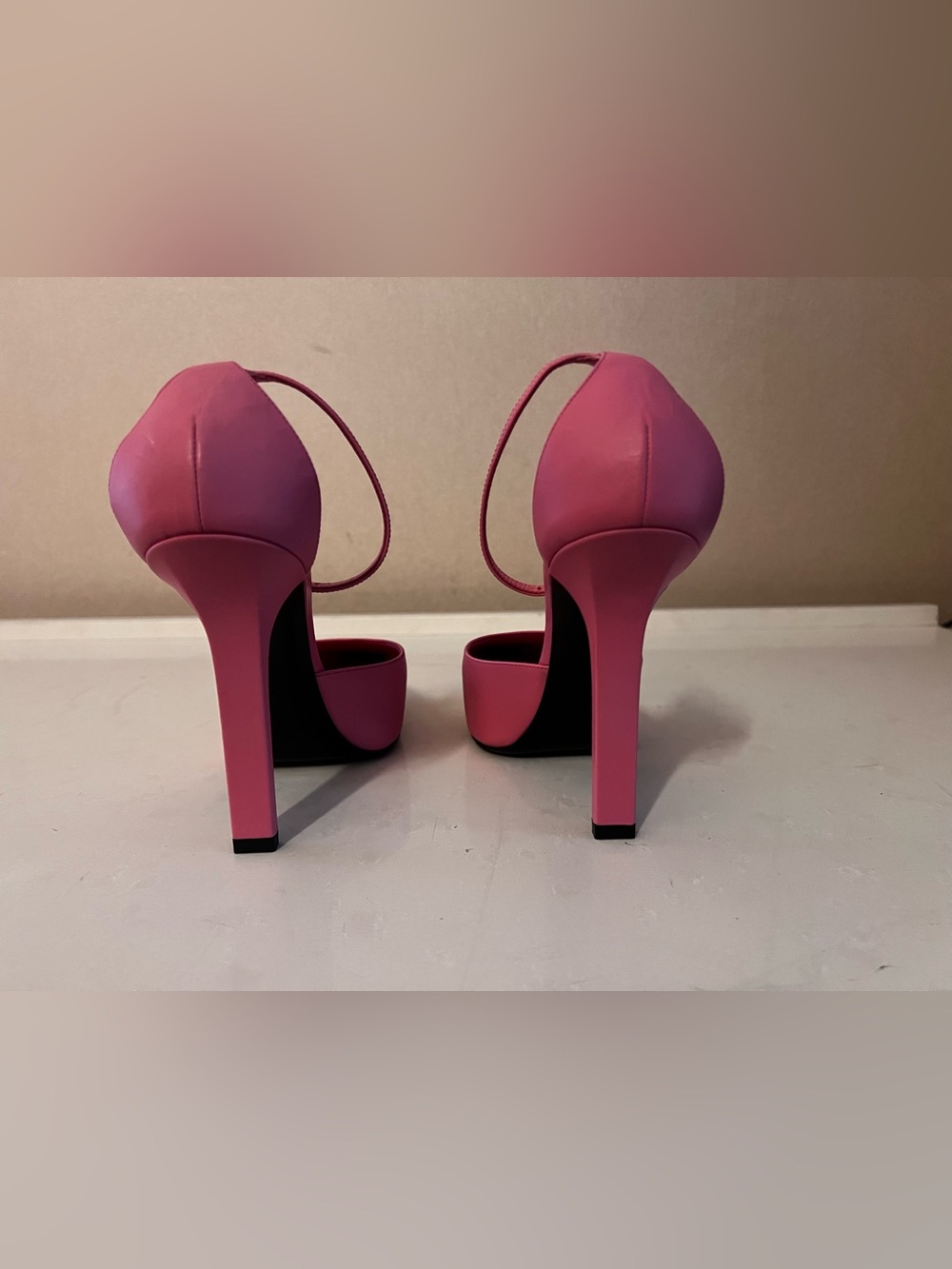 Givenchy G-lock Platform Heels Pink - Picture 6 of 10